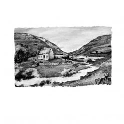 Stephen Farnan Studio WHITE O’MORN - Quiet Man Thatched Cottage Connemara County Galway By Stephen Farnan Places