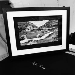 Stephen Farnan Studio WHITE O’MORN - Quiet Man Thatched Cottage Connemara County Galway By Stephen Farnan Places