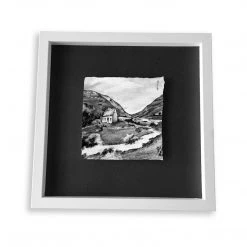 Stephen Farnan Studio WHITE O’MORN - Quiet Man Thatched Cottage Connemara County Galway By Stephen Farnan Places