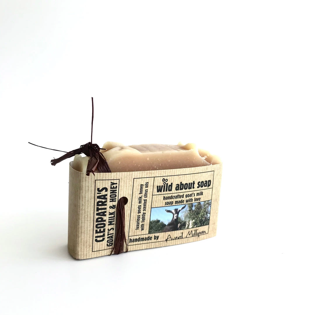 Wild About Soap Cleopatra's GOATS MILK & HONEY Soap - Made In Ireland Beauty Products