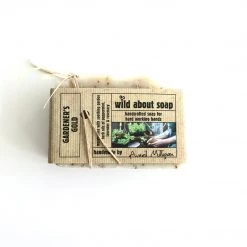 Wild About Soap GARDENERS GOLD Soap - Scented With Peppermint, Lavender & Rosemary