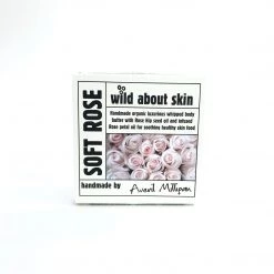 Wild About Soap Beauty Products SOFT ROSE Whipped Body Butter - With Rose Hip And Petals
