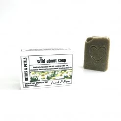 Wild About Soap Nettles And Petals - SHAMPOO BAR - Made In Ireland