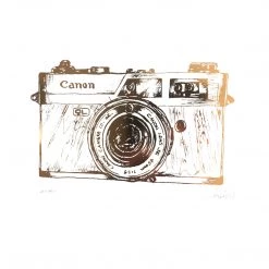 White Chalk Studio CANON CAMERA - Stunning Metallic Art