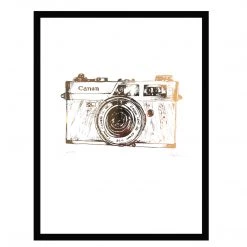 White Chalk Studio CANON CAMERA - Stunning Metallic Art