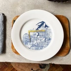 We Have It Wrapped UP Belfast Gifts BELFAST - Bone China Dinner Plate