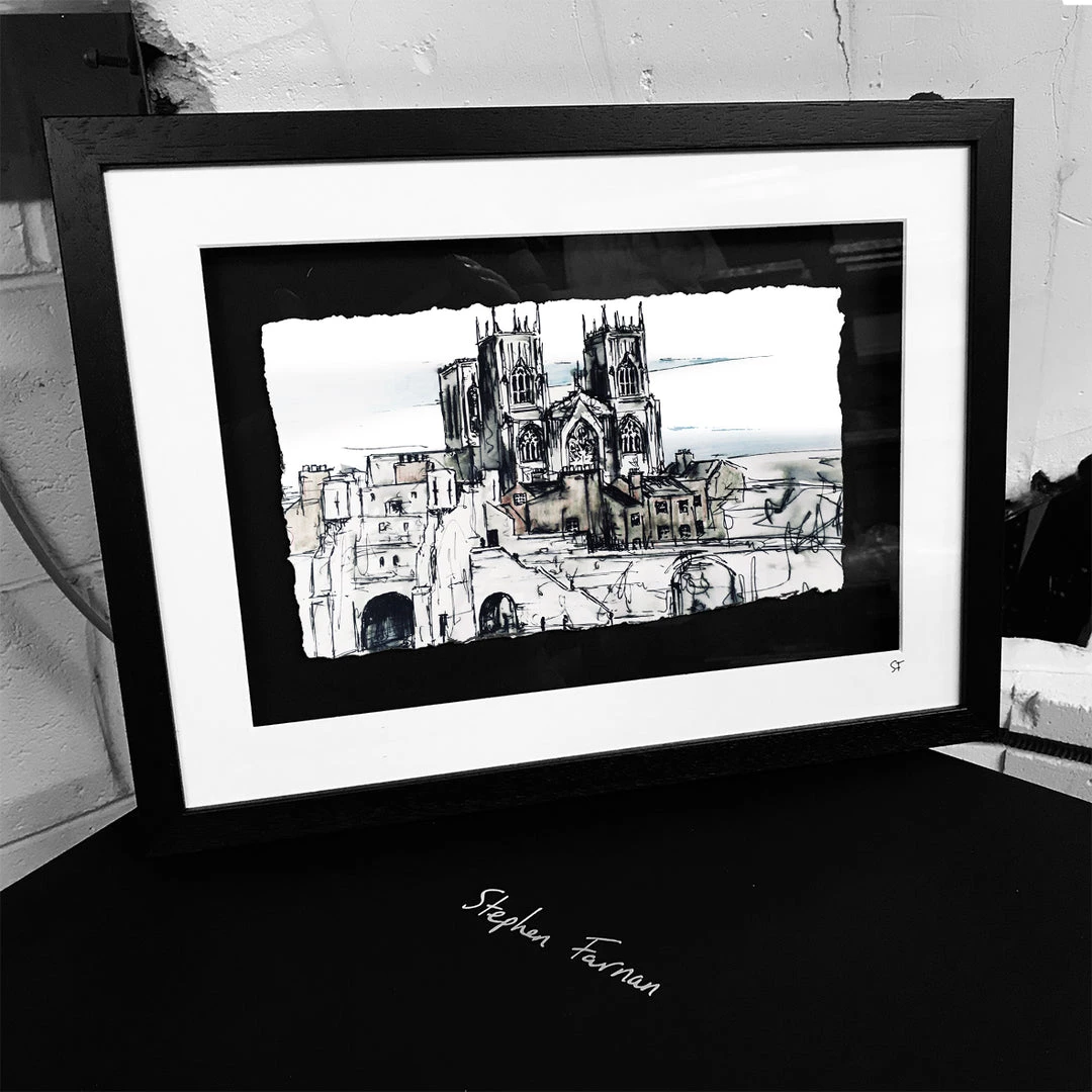 Stephen Farnan Studio YORK MINSTER - Iconic Cathedral City In England - By Stephen Farnan Places