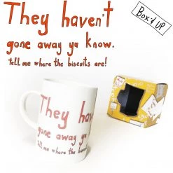 Wrapped UP Belfast They Haven't Gone Away Ya Know. Tell Me Where My Biscuits Are!