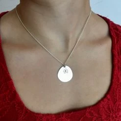 Berina Kelly Disc + Ring Pendant - Shore Collection, Made In Ireland