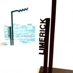 Cowfield Design Home Accessories Limerick, The Wild Atlantic Way - Metal Model