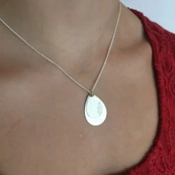 Berina Kelly Leaf Pendant - Shore Collection, Made In Ireland