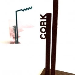 Cowfield Design Home Accessories Cork, The Wild Atlantic Way - Metal Model