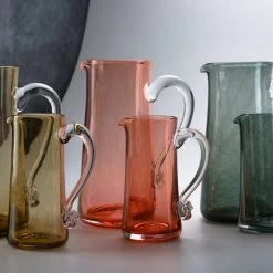 Jerpoint Glass Studio Monochrome Jug-Handmade Glass Co Kilkenny Home Accessories