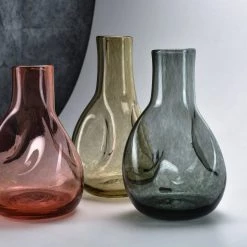 Jerpoint Glass Studio Monochrome Vessels-Handmade Glass Co Kilkenny