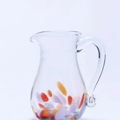 Jerpoint Glass Studio Festival Round Jug-Handmade Glass Co Kilkenny Home Accessories