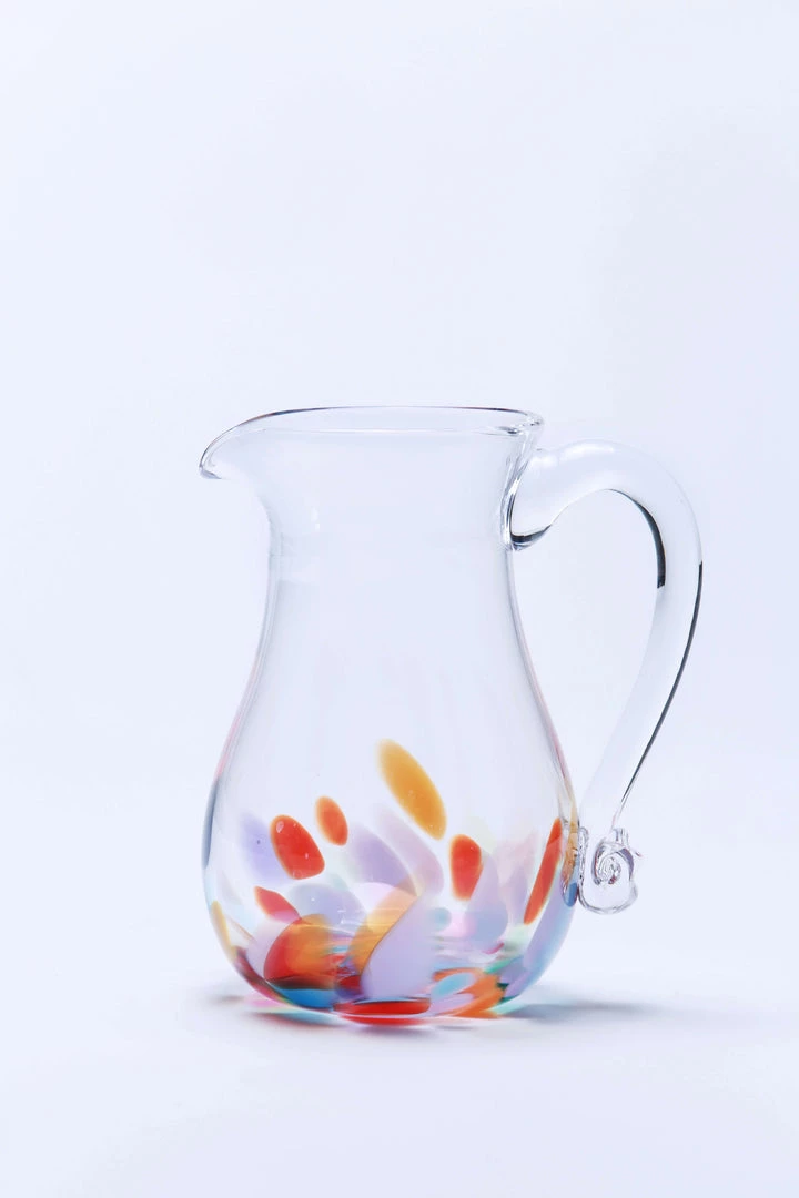 Jerpoint Glass Studio Festival Round Jug-Handmade Glass Co Kilkenny Home Accessories