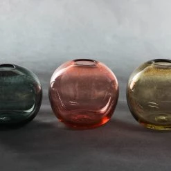 Jerpoint Glass Studio Monochrome Sphere-Handmade Glass Co Kilkenny Home Accessories