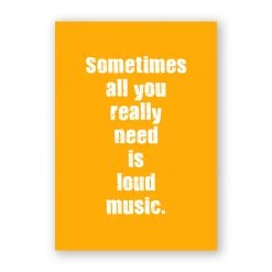 Typo-gra-phy Sometimes All You Really Want Is Loud Music Contemporary