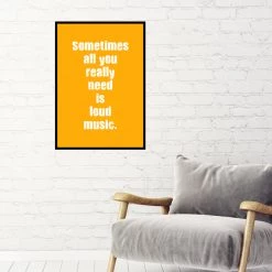 Typo-gra-phy Sometimes All You Really Want Is Loud Music Contemporary