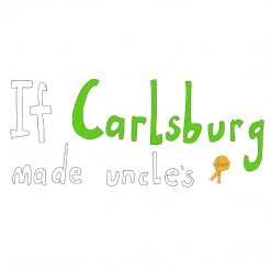 We Have It Wrapped UP Gift Boxes If Carlsburg Made Uncles! Gift Box