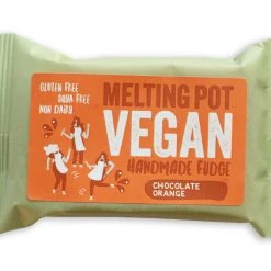 Melting Pot Fudge Melting Pot Vegan Chocolate Orange Fudge - Handmade In Belfast